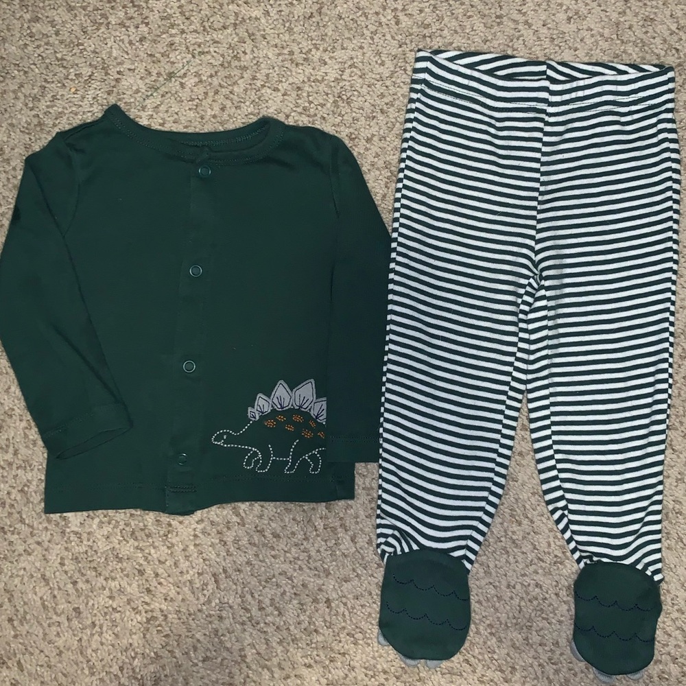 SOLD Button up shirt and pant set